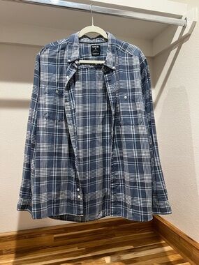 HURLEY Plaid Button-Front Shirt